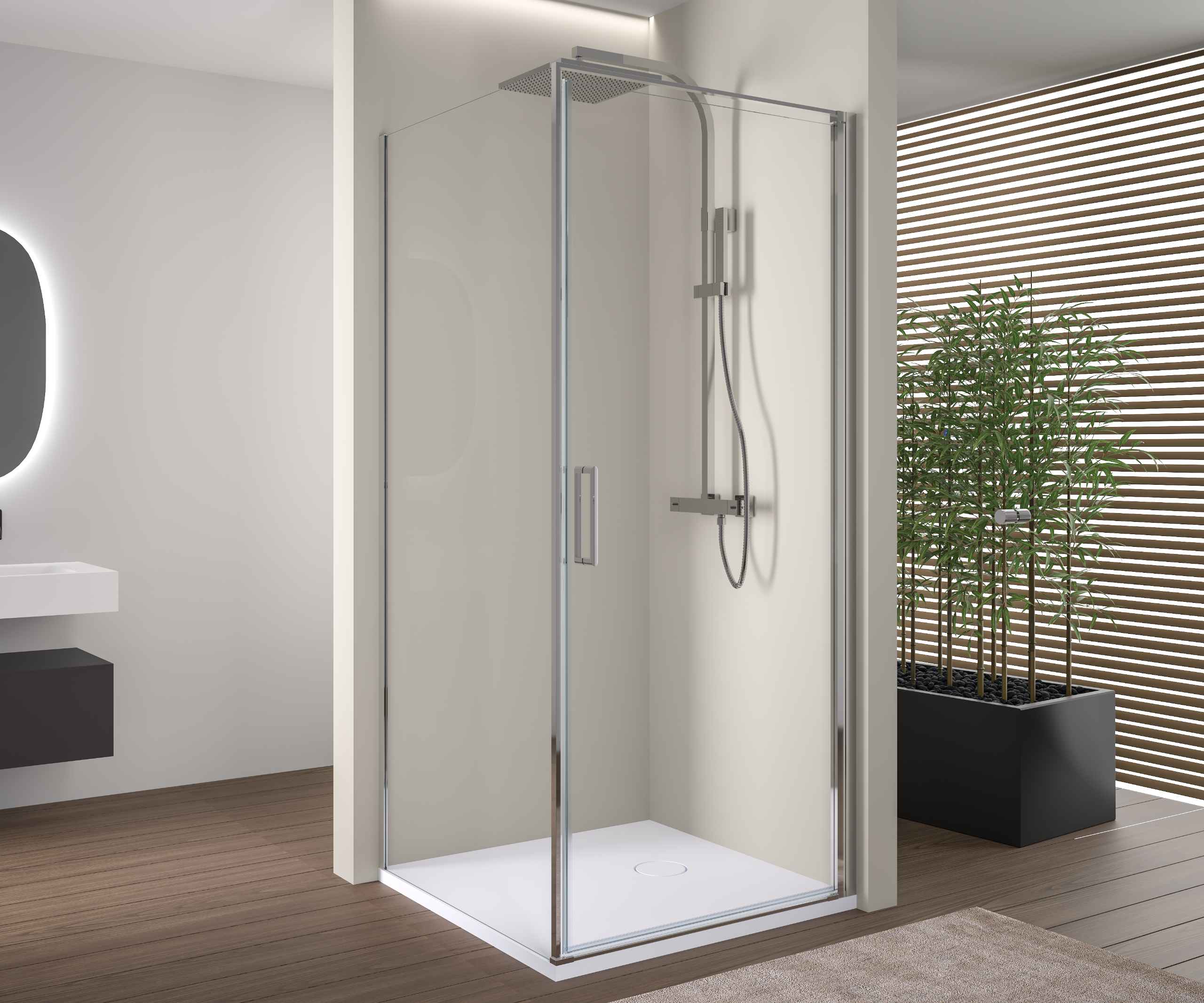 Daily maintenance and use of shower enclosure